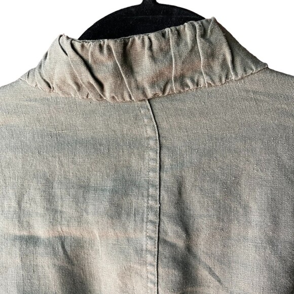 ExOffico Button-Down Shirt Long Sleeve Button Lightweight Front Mesh Yoke Collar - Picture 13 of 14